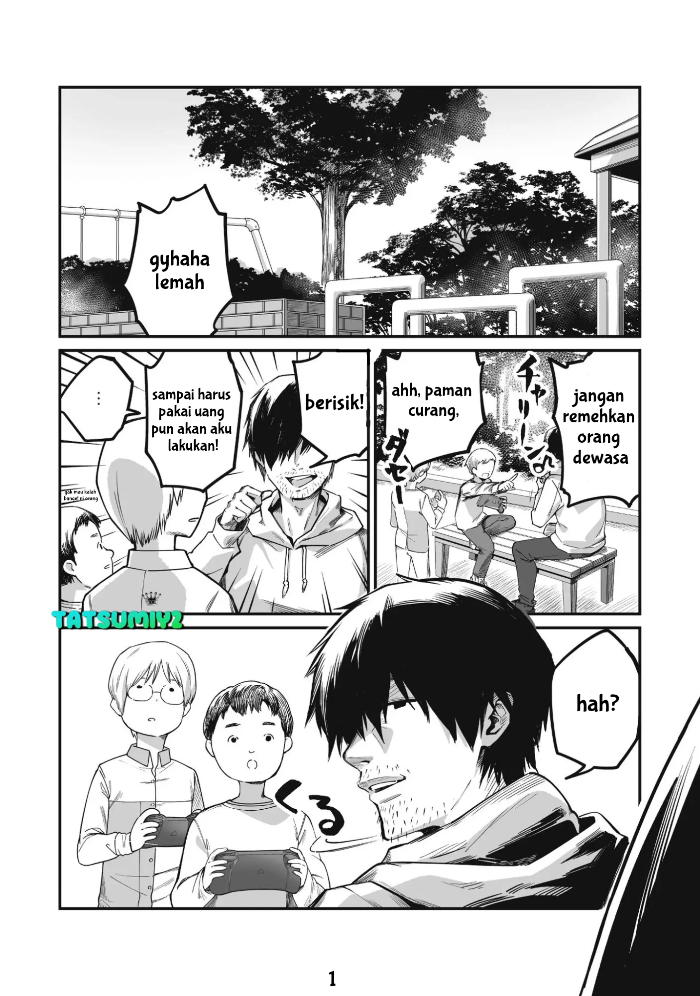 Saenai Ossan, Jitsu wa Saikyou Chapter 1 - halaman 4