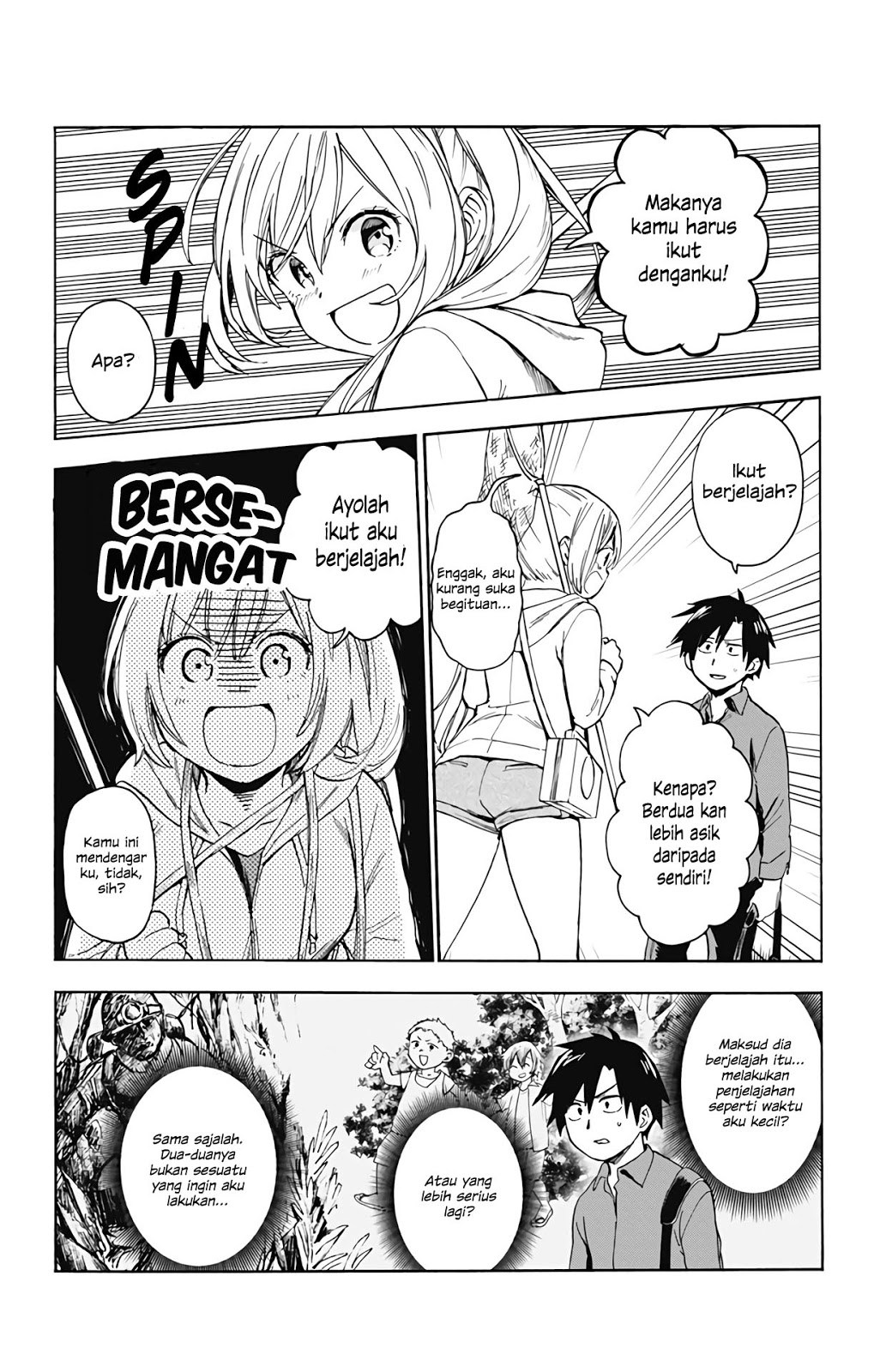 Saguri-chan Tankentai Chapter 1 - halaman 14