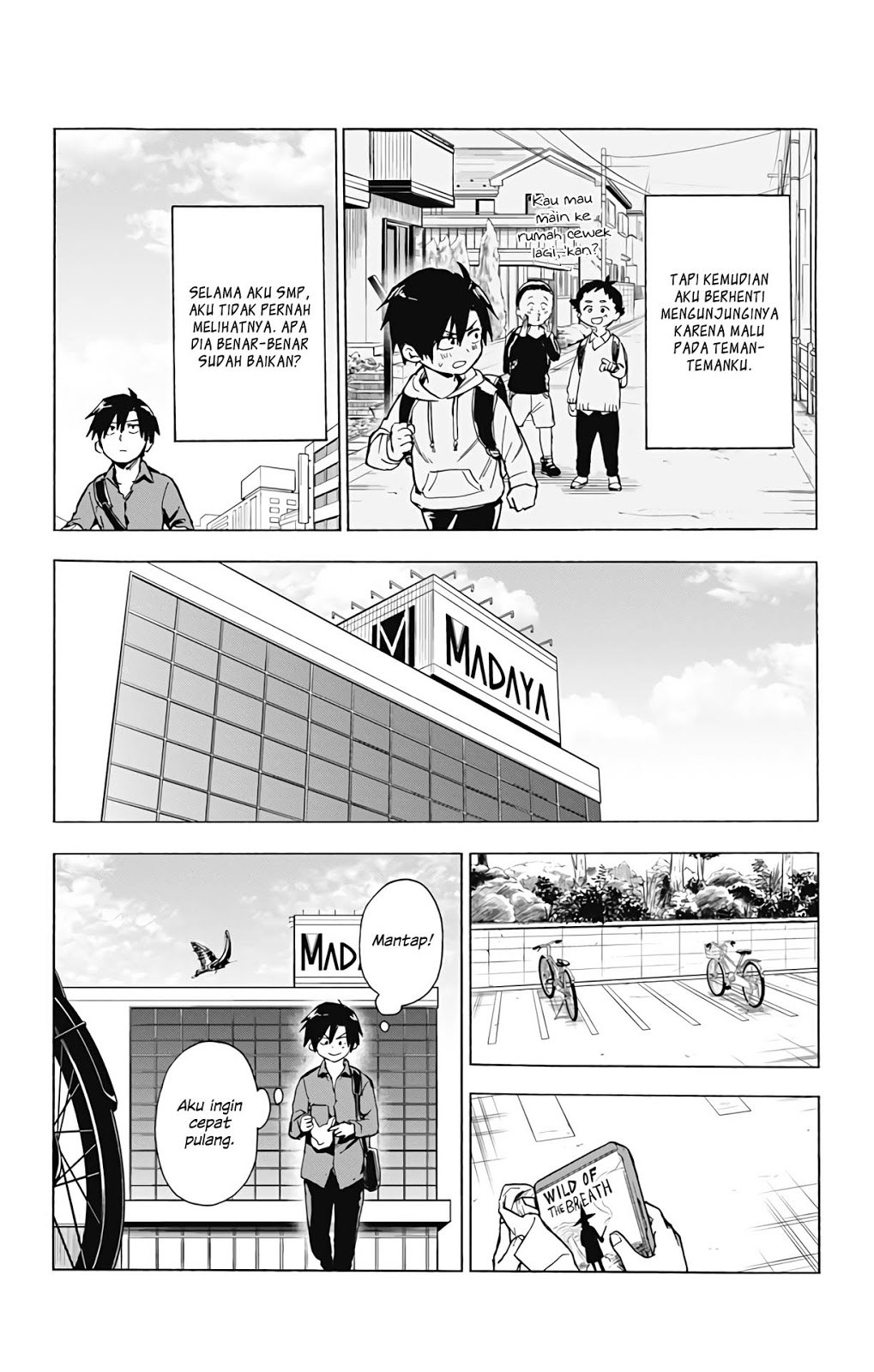 Saguri-chan Tankentai Chapter 1 - halaman 8