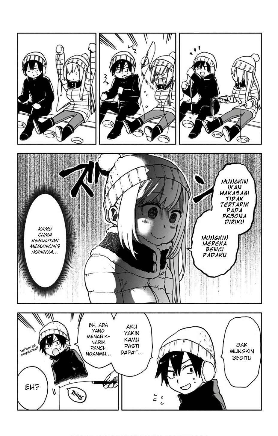 Saguri-chan Tankentai Chapter 14 - halaman 13