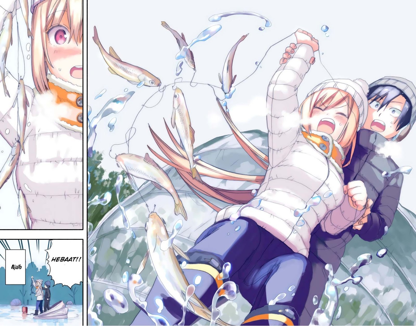 Saguri-chan Tankentai Chapter 14 - halaman 16