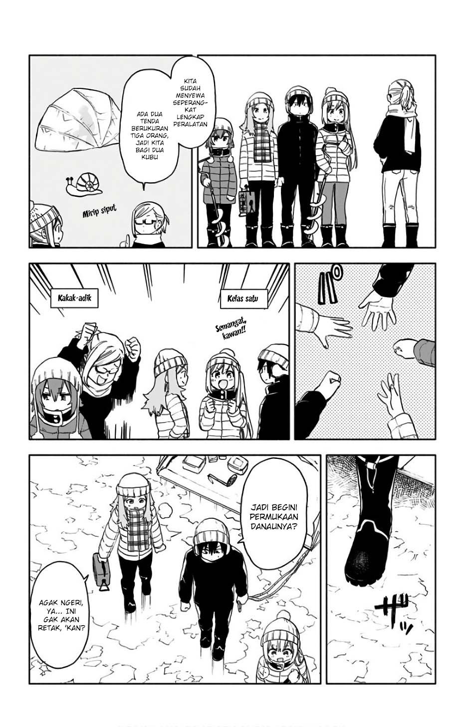 Saguri-chan Tankentai Chapter 14 - halaman 5
