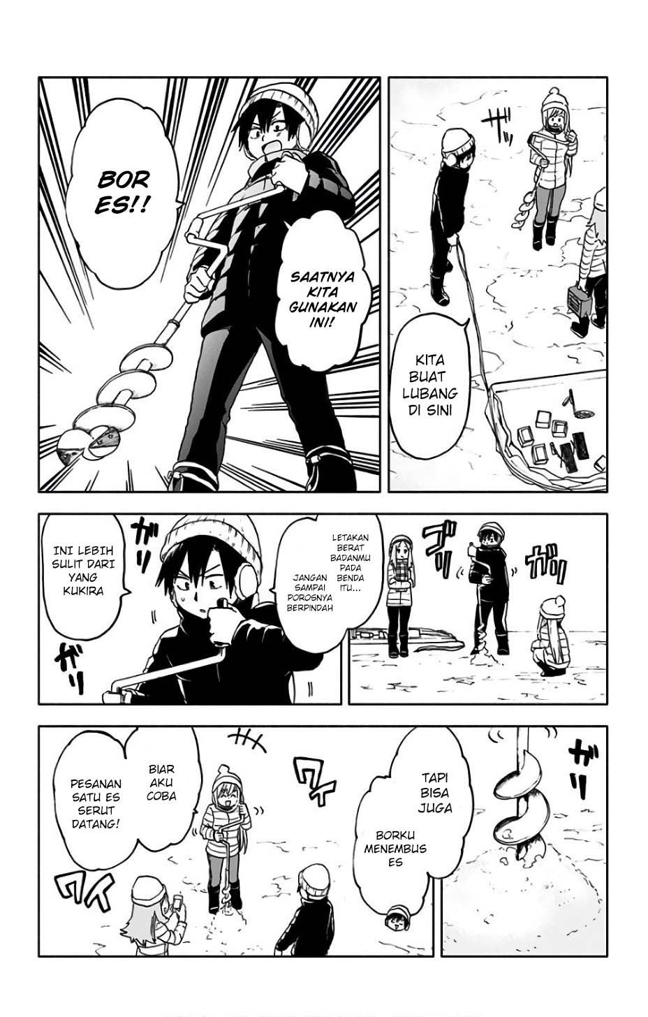 Saguri-chan Tankentai Chapter 14 - halaman 6
