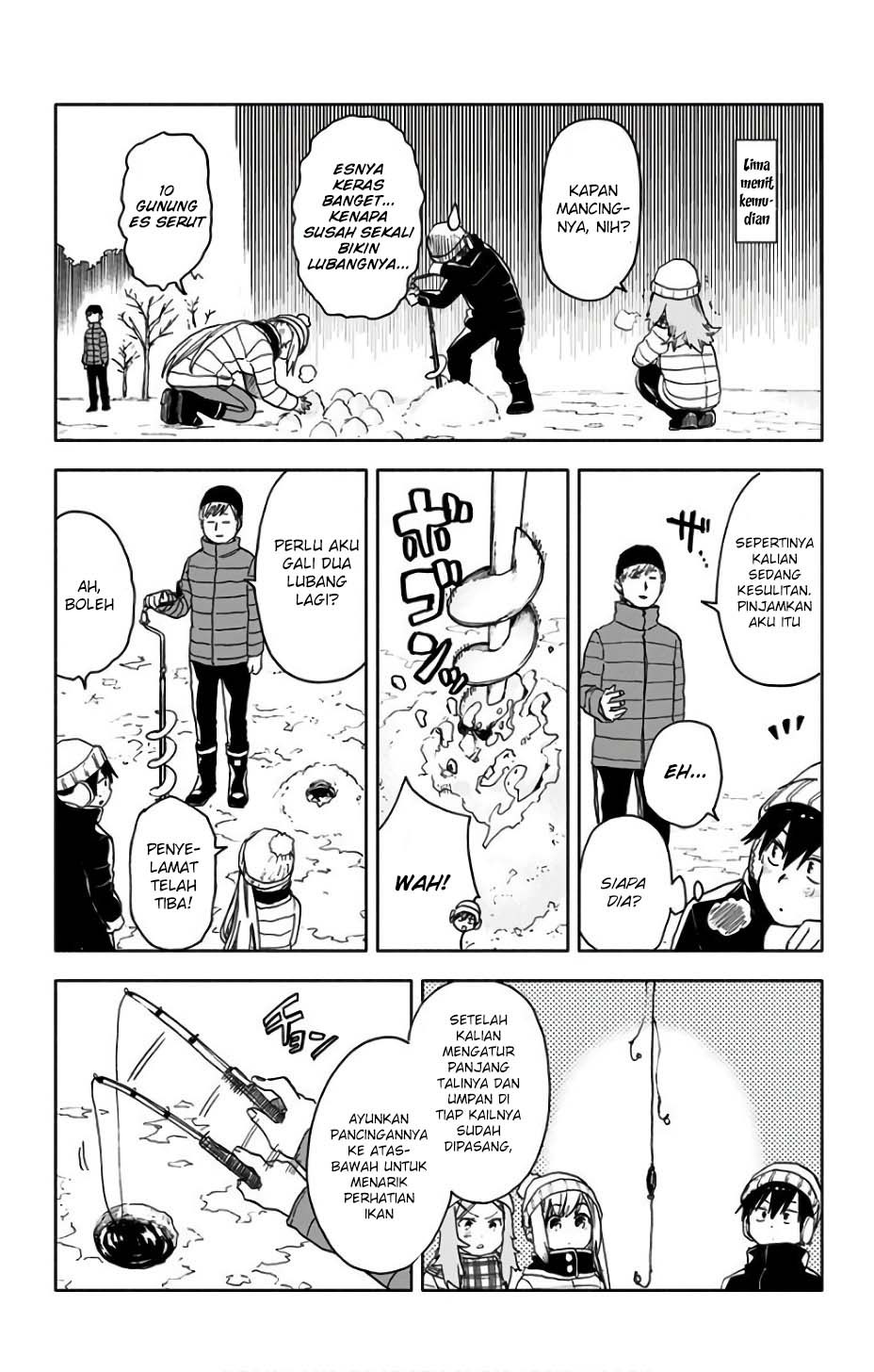 Saguri-chan Tankentai Chapter 14 - halaman 7