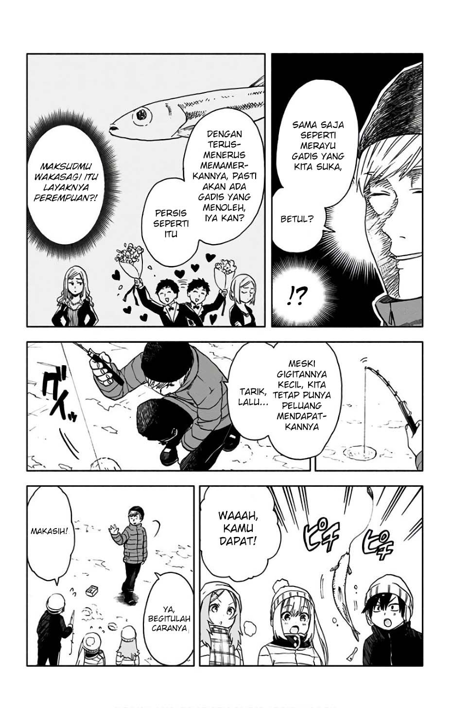 Saguri-chan Tankentai Chapter 14 - halaman 8