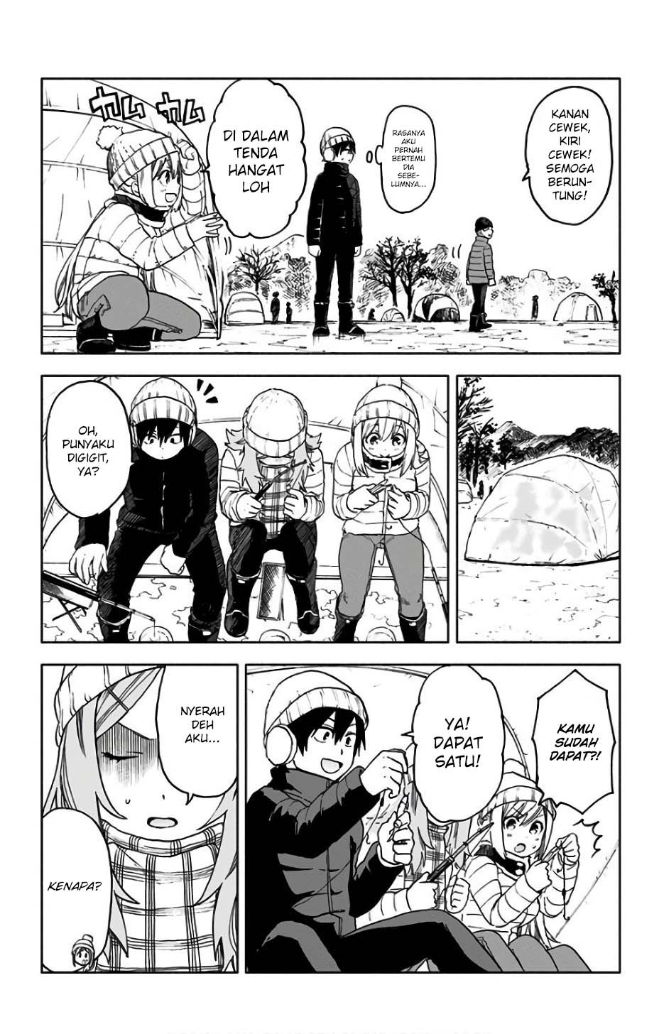 Saguri-chan Tankentai Chapter 14 - halaman 9