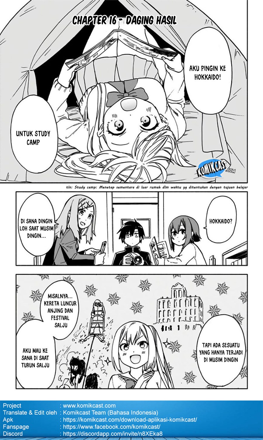 Saguri-chan Tankentai Chapter 16 - halaman 3