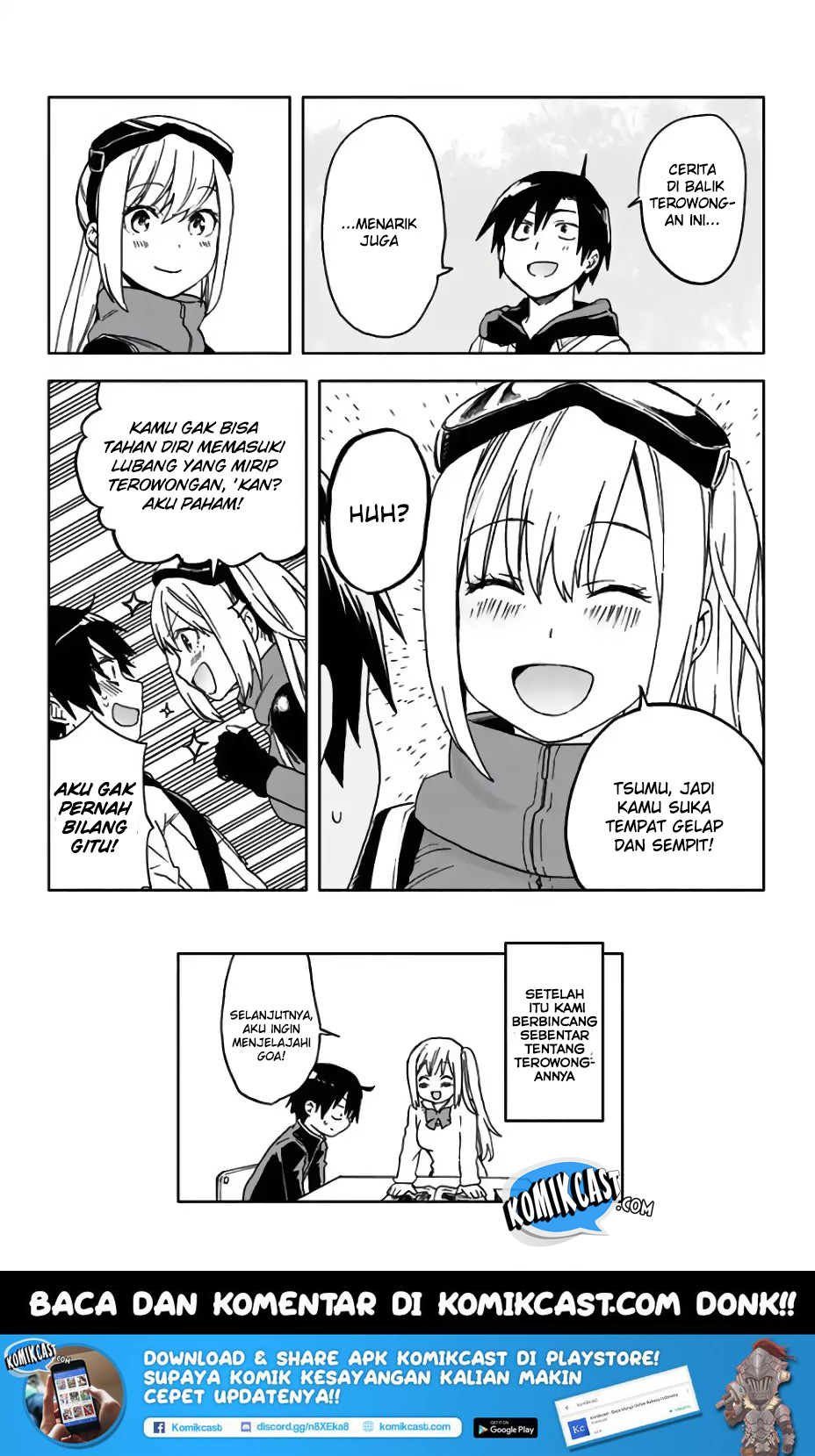 Saguri-chan Tankentai Chapter 18 - halaman 19