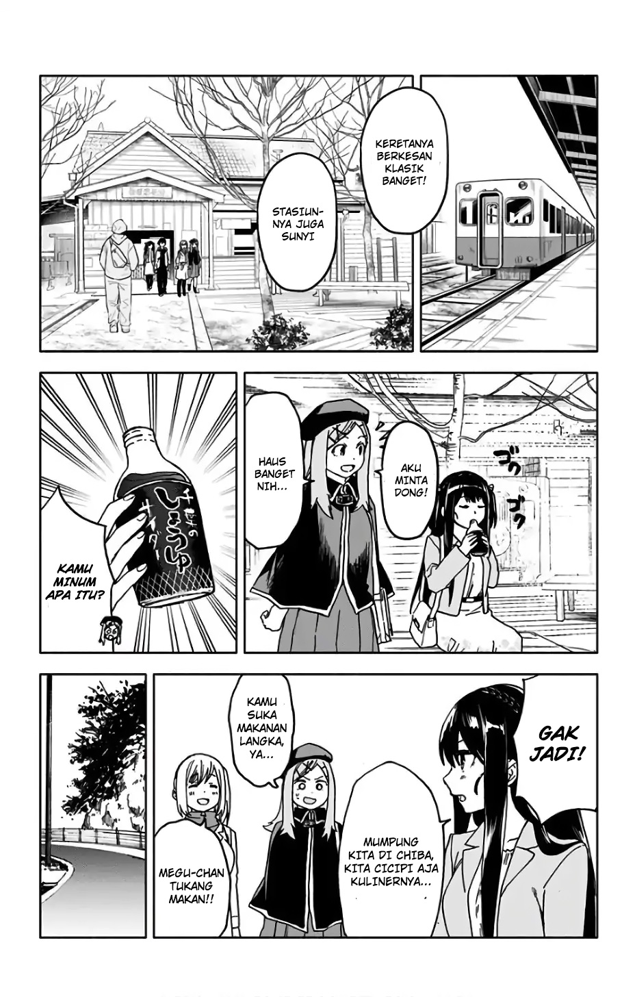Saguri-chan Tankentai Chapter 18 - halaman 7
