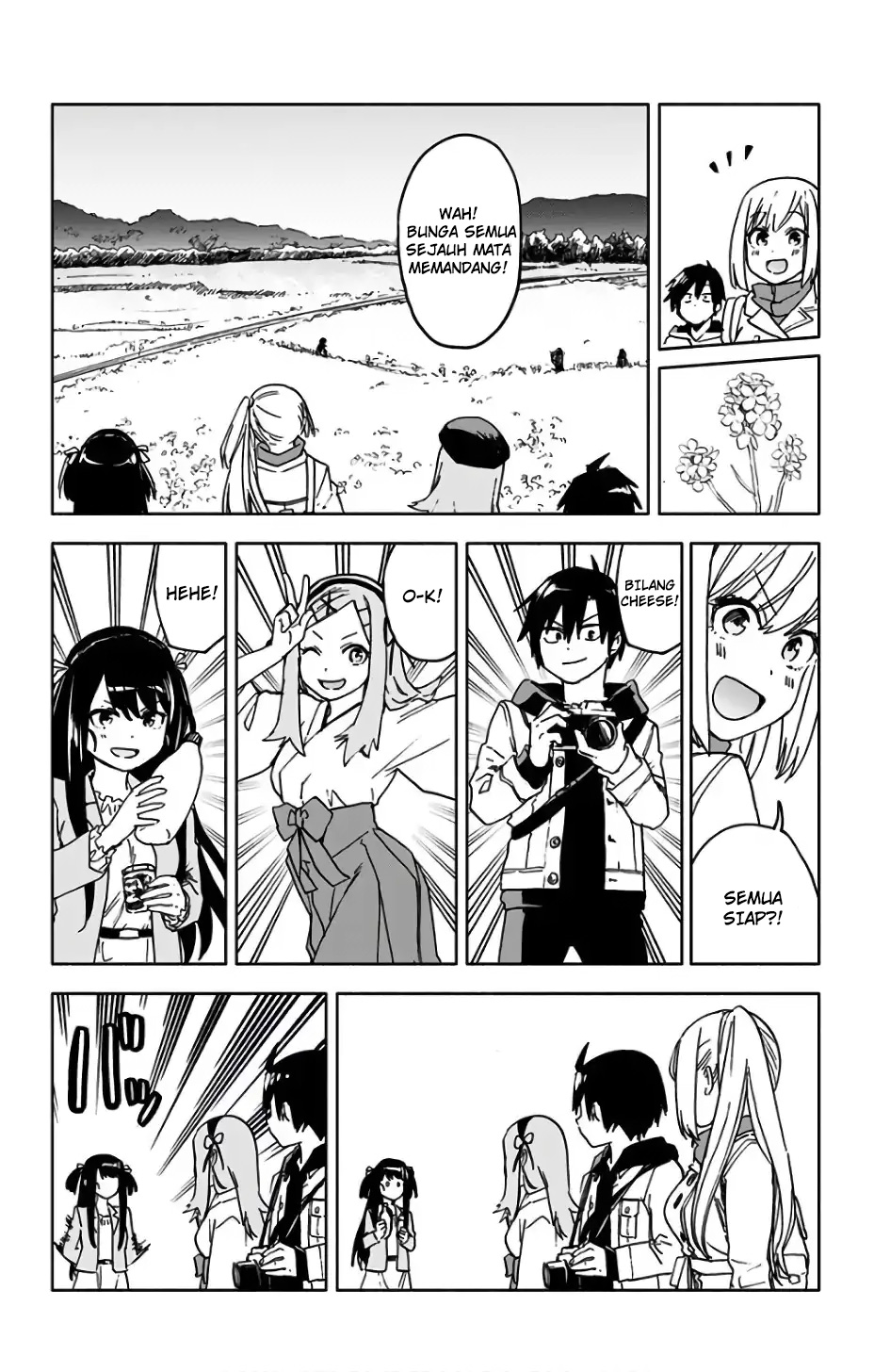 Saguri-chan Tankentai Chapter 18 - halaman 8