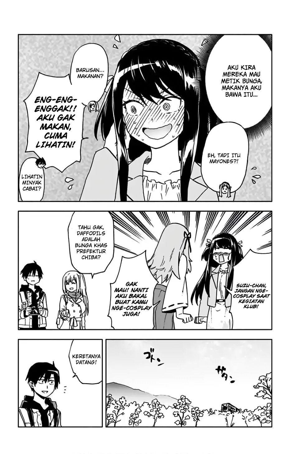 Saguri-chan Tankentai Chapter 18 - halaman 9
