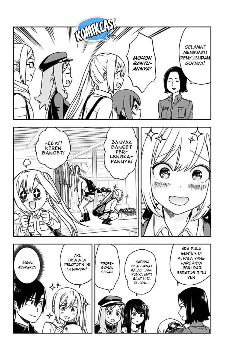 Saguri-chan Tankentai Chapter 19 - halaman 12