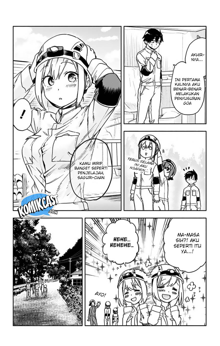 Saguri-chan Tankentai Chapter 19 - halaman 14