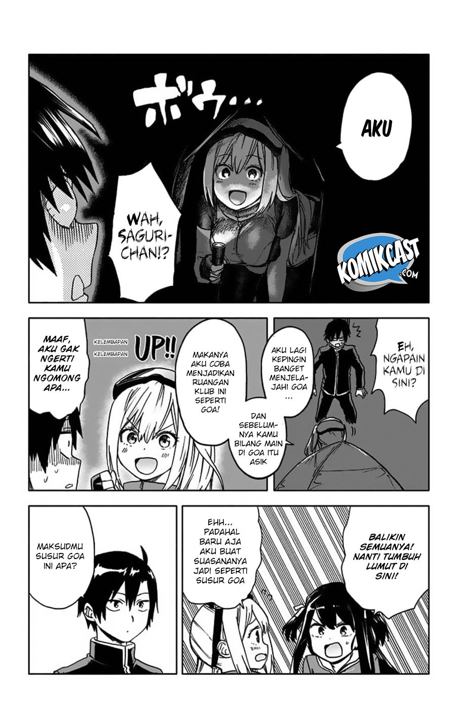 Saguri-chan Tankentai Chapter 19 - halaman 4