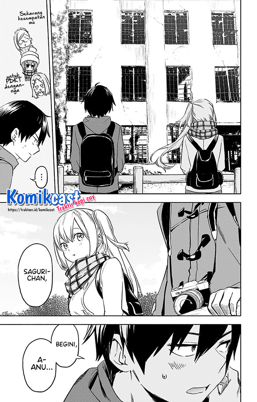 Saguri-chan Tankentai Chapter 33 - halaman 13