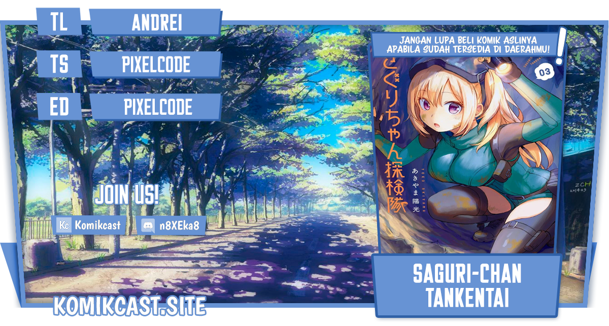 Saguri-chan Tankentai Chapter 34 - halaman 1