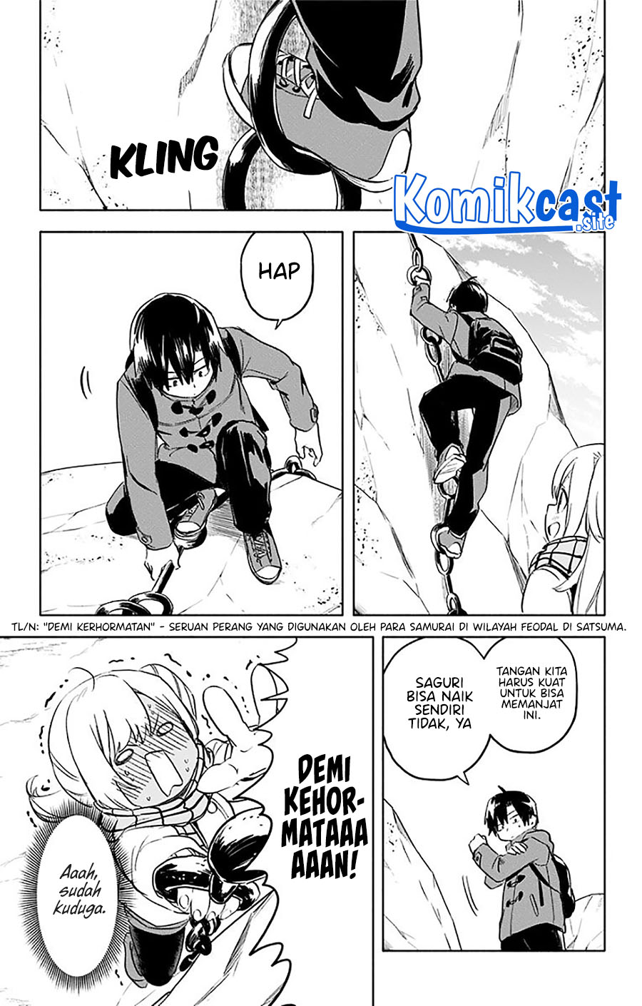 Saguri-chan Tankentai Chapter 34 - halaman 8