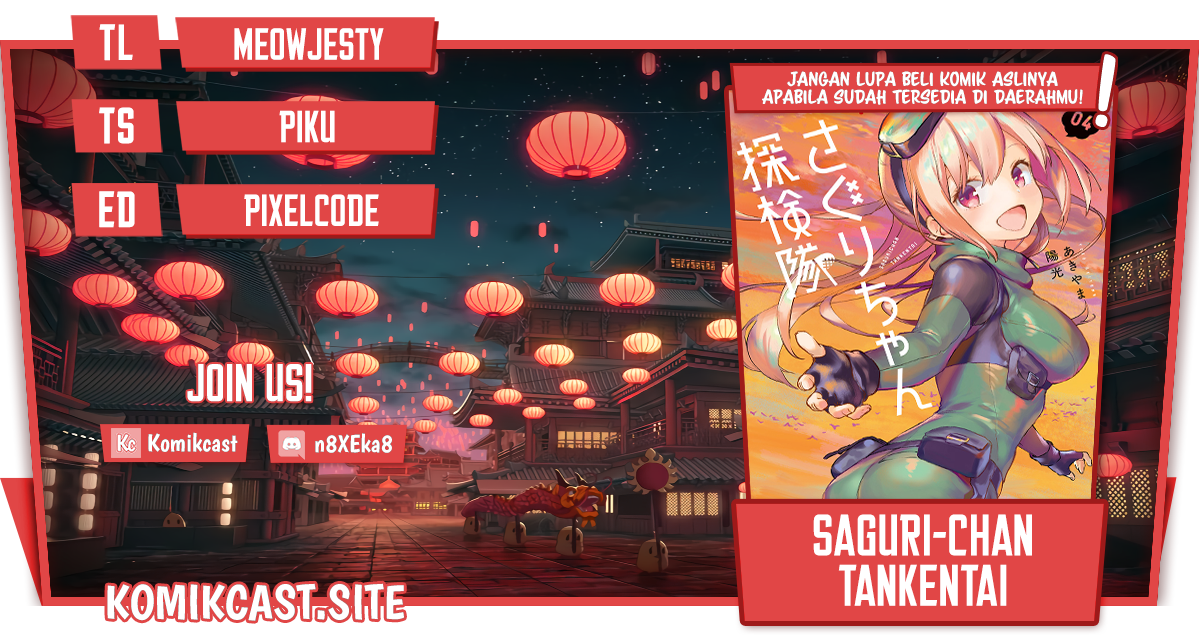 Saguri-chan Tankentai Chapter 35 - halaman 1