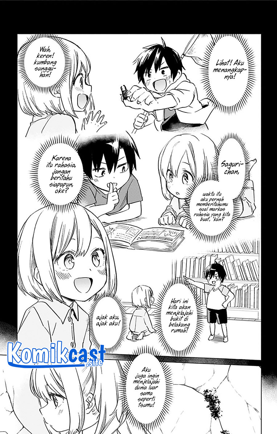 Saguri-chan Tankentai Chapter 35 - halaman 8