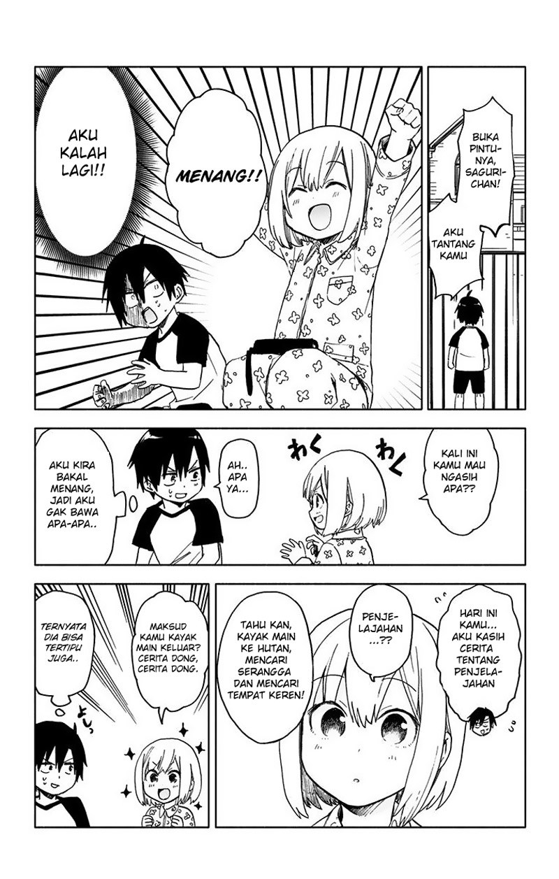 Saguri-chan Tankentai Chapter 9.5 - halaman 8