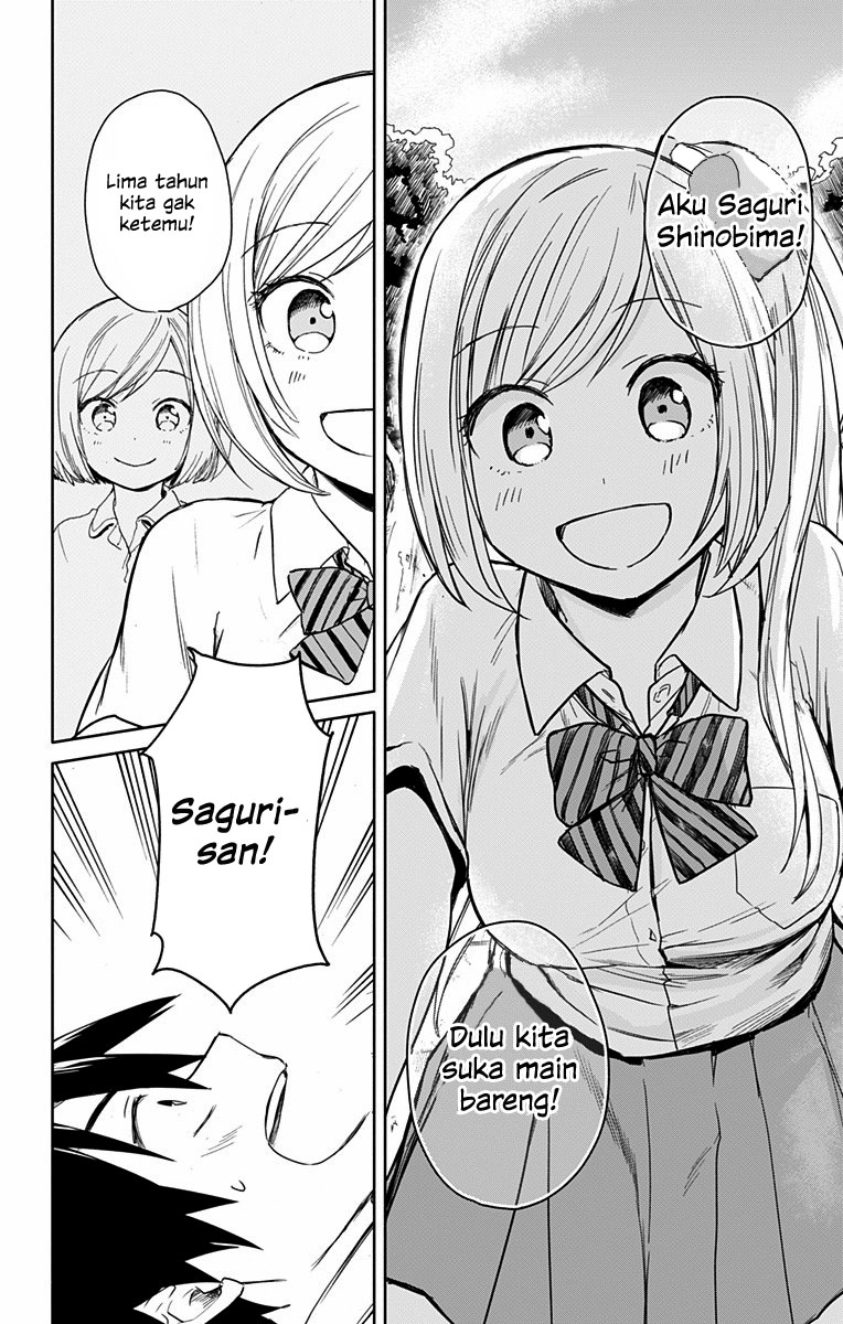 Saguri-san Tankentai Chapter 0 - halaman 12