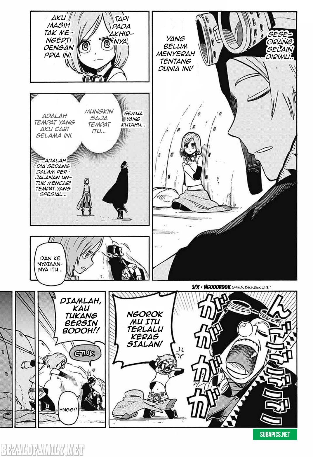 Sahara the Flower Samurai Chapter 2 - halaman 11