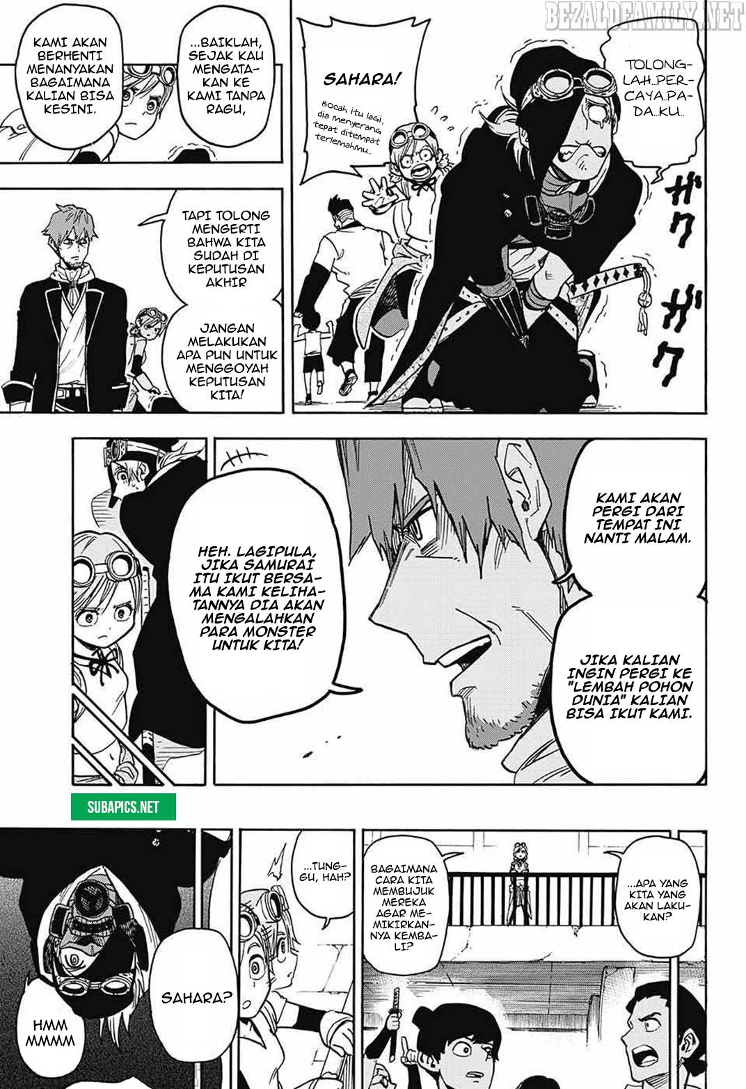 Sahara the Flower Samurai Chapter 2 - halaman 25