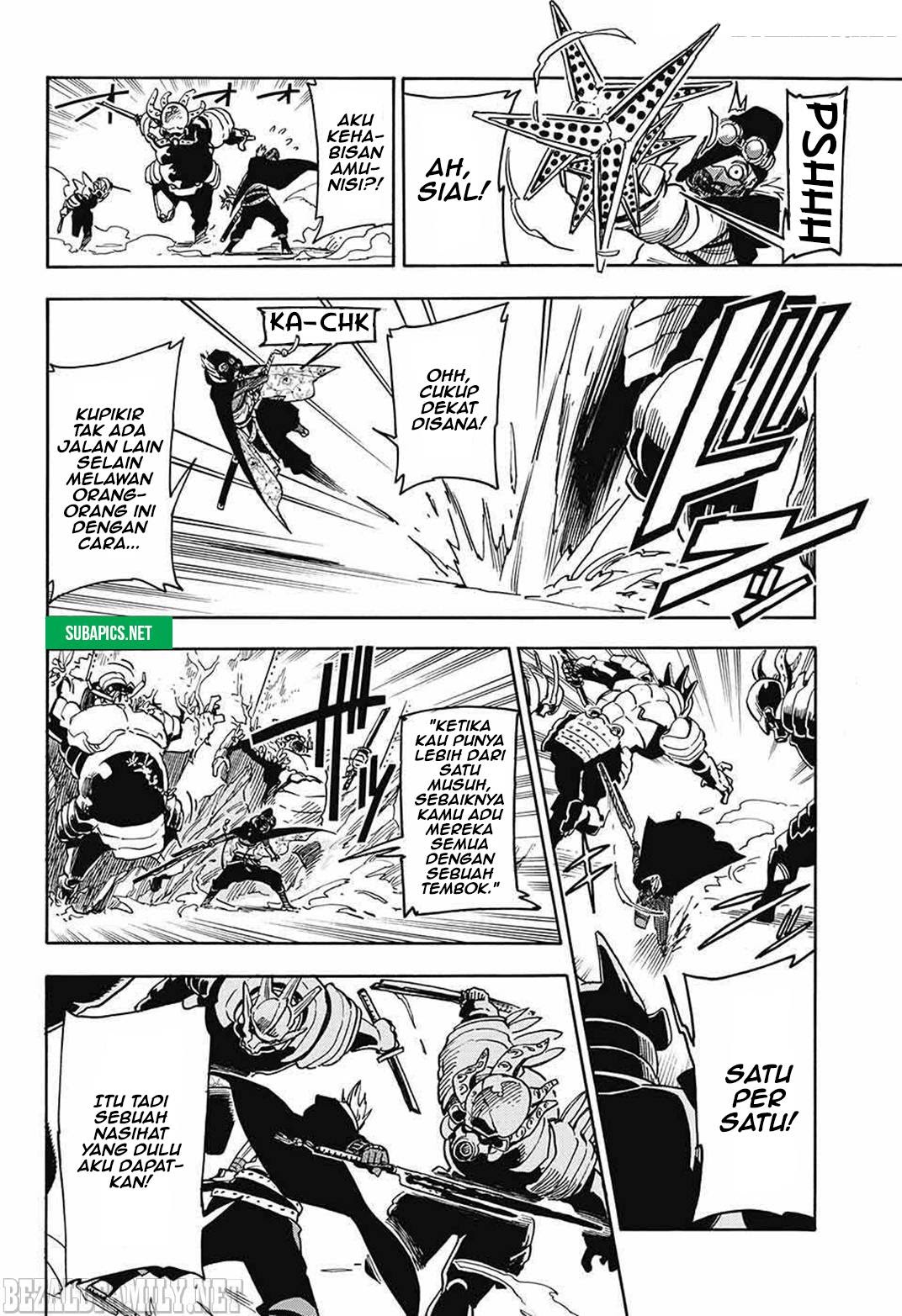 Sahara the Flower Samurai Chapter 2 - halaman 36
