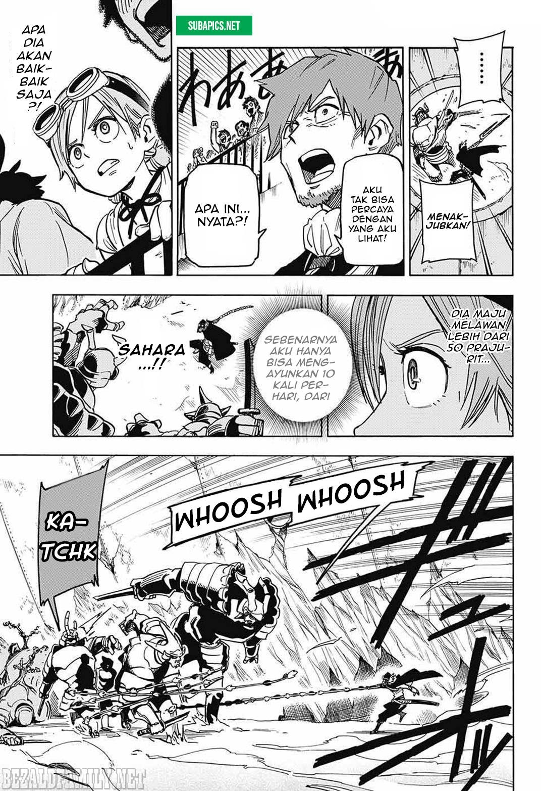 Sahara the Flower Samurai Chapter 2 - halaman 37