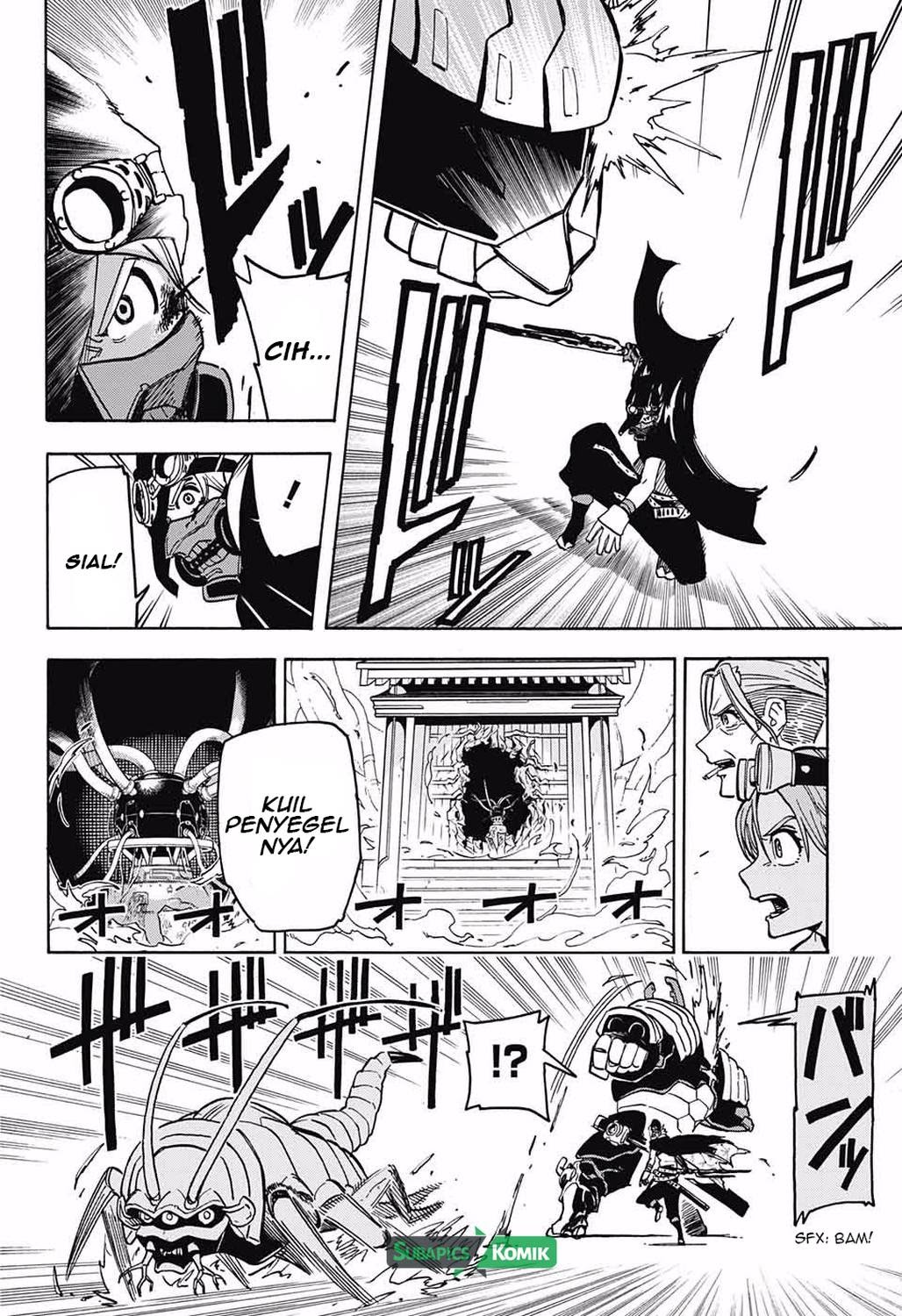 Sahara the Flower Samurai Chapter 3 - halaman 1