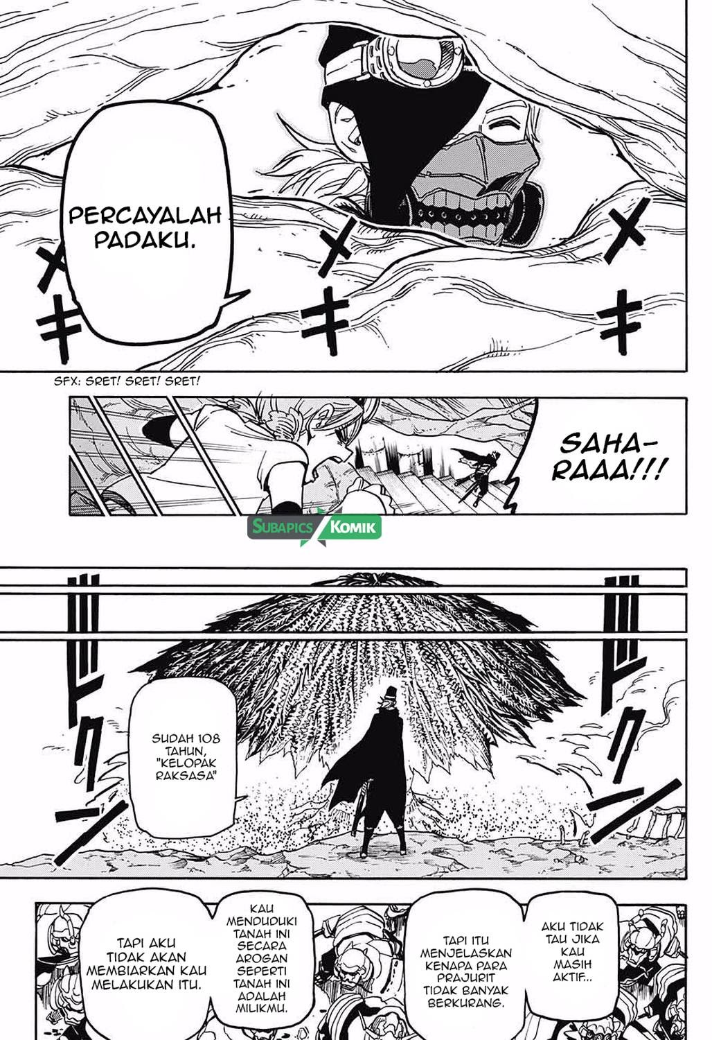 Sahara the Flower Samurai Chapter 3 - halaman 16