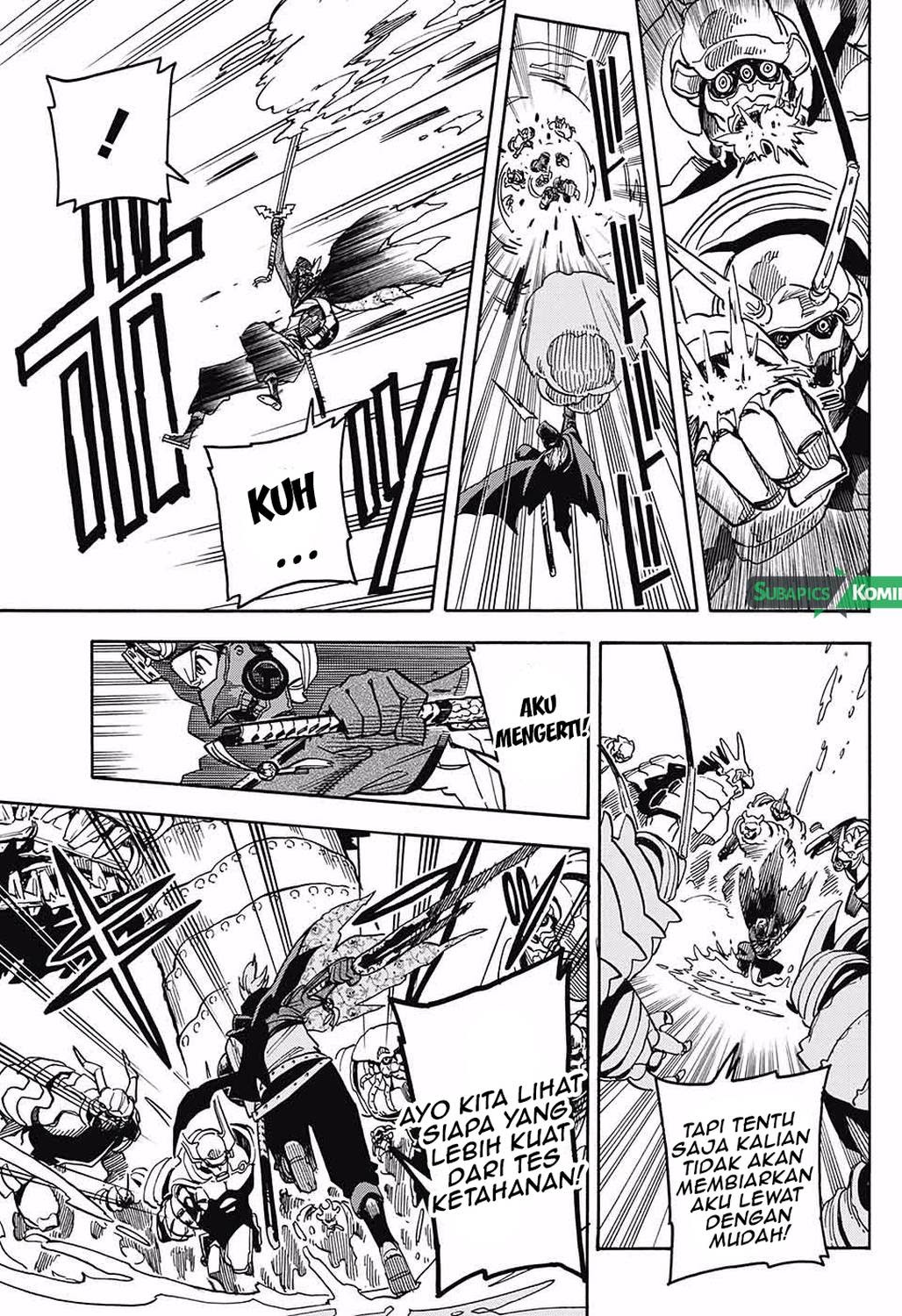 Sahara the Flower Samurai Chapter 3 - halaman 18