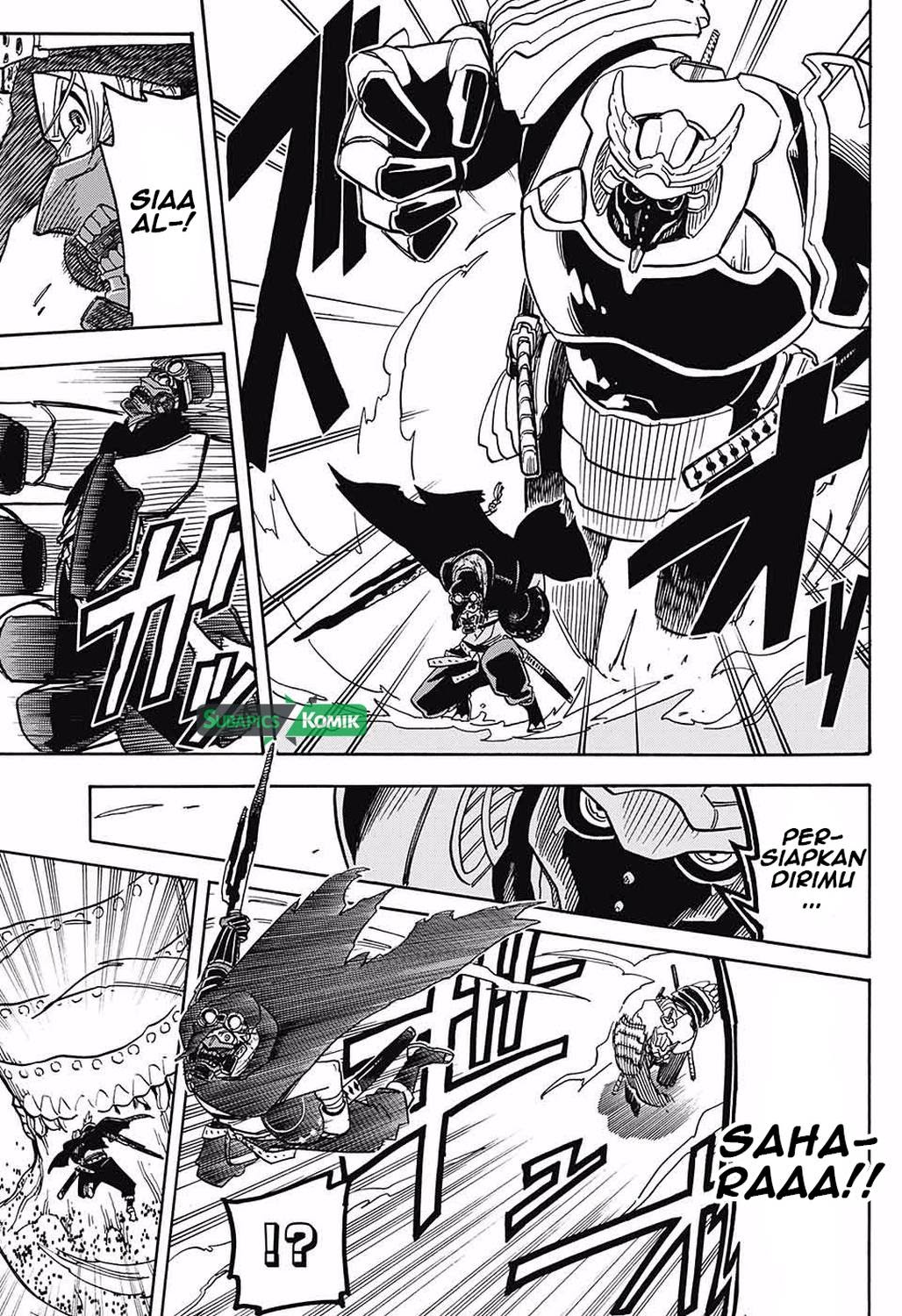 Sahara the Flower Samurai Chapter 3 - halaman 22
