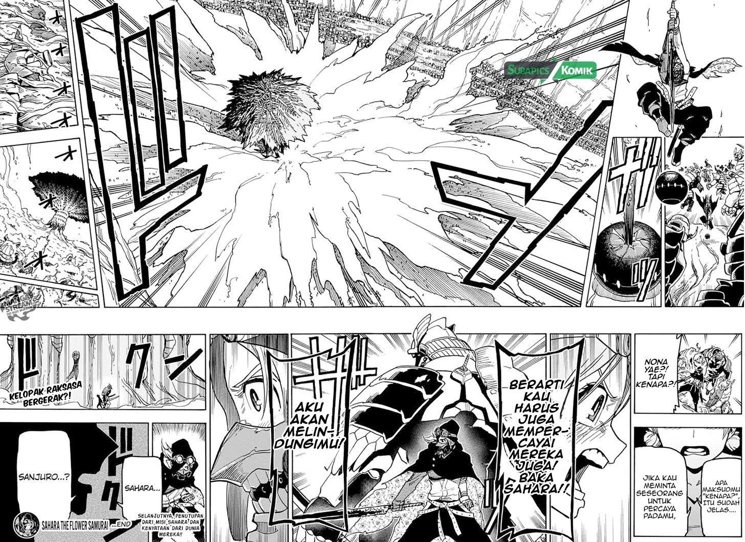 Sahara the Flower Samurai Chapter 3 - halaman 23