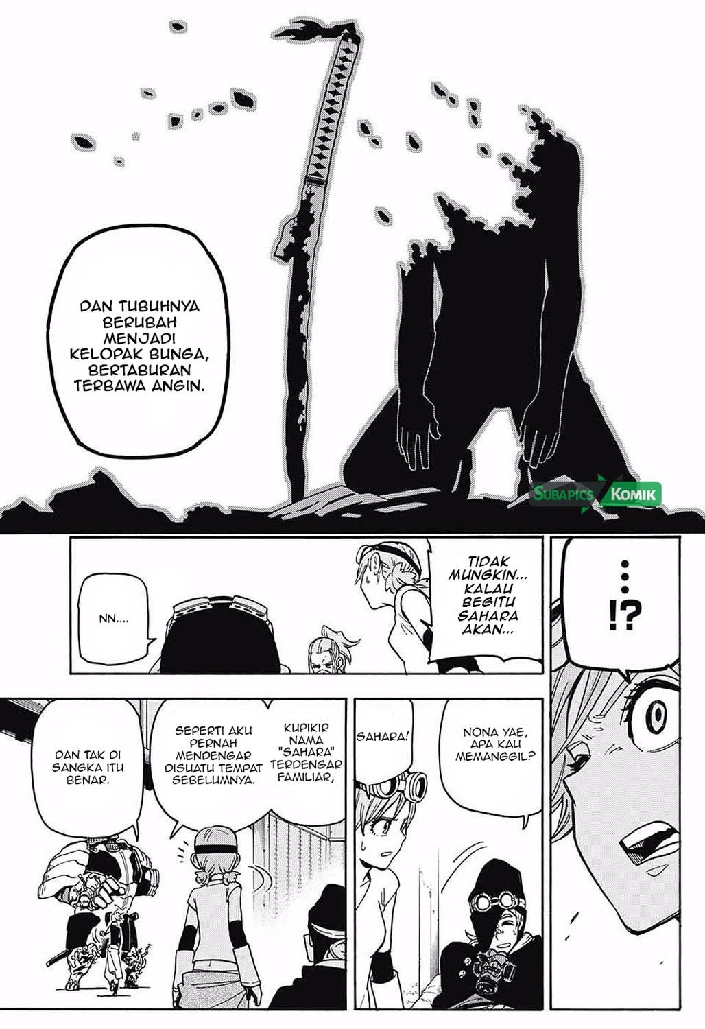 Sahara the Flower Samurai Chapter 3 - halaman 8