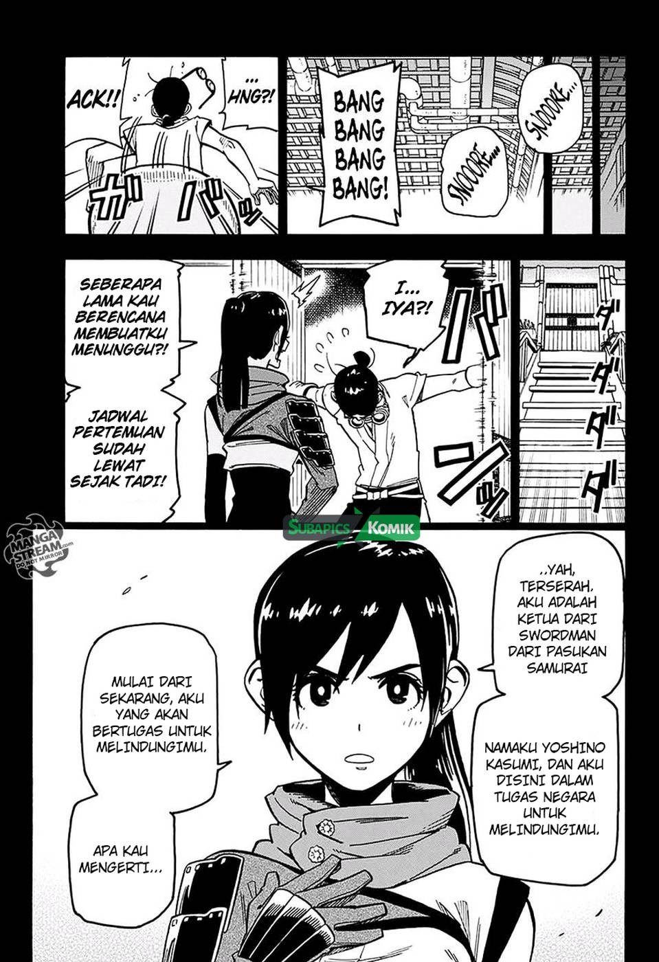 Sahara the Flower Samurai Chapter 4 - halaman 10