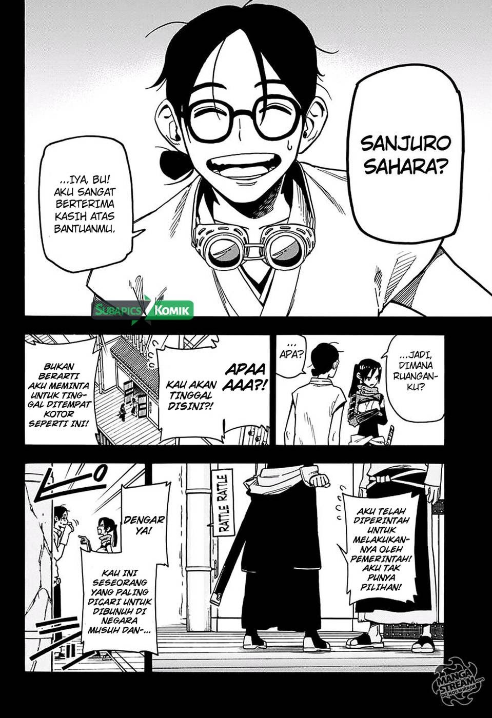 Sahara the Flower Samurai Chapter 4 - halaman 11