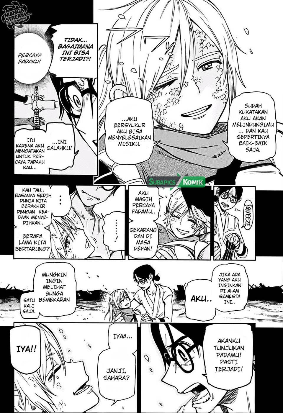 Sahara the Flower Samurai Chapter 4 - halaman 33