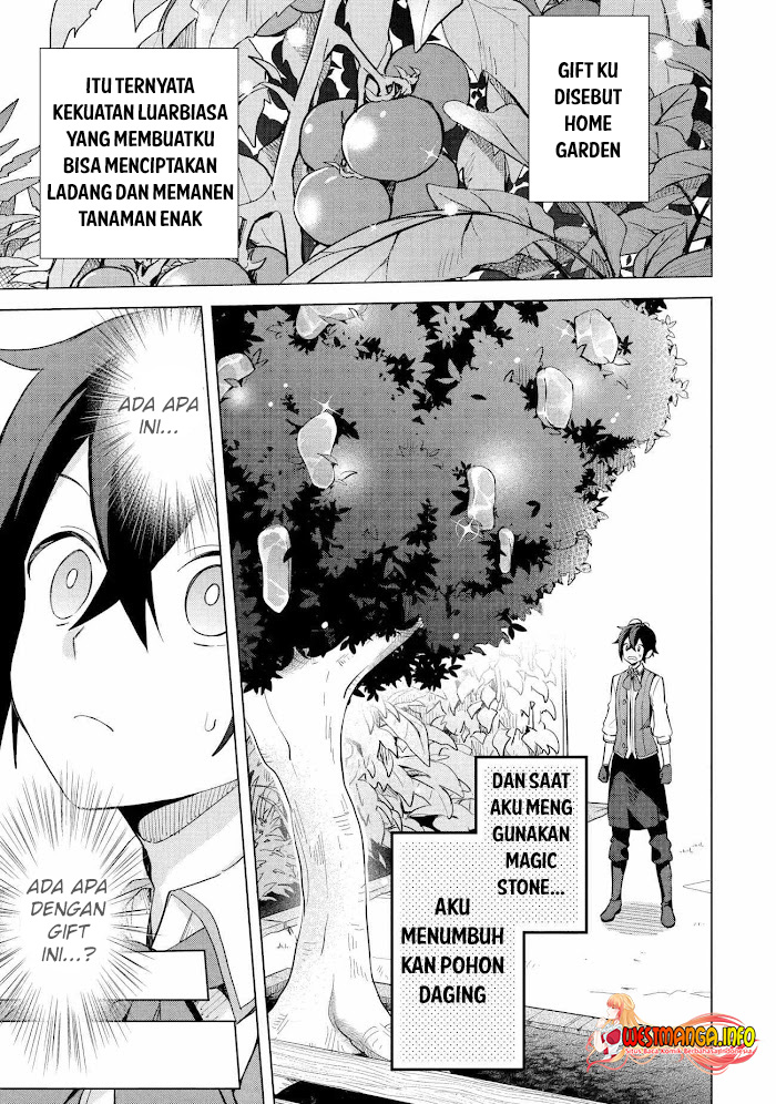 Saibai Cheat de Saikyou Saien: E, Tada no Katei Saien desu kedo? Chapter 2.1 - halaman 2
