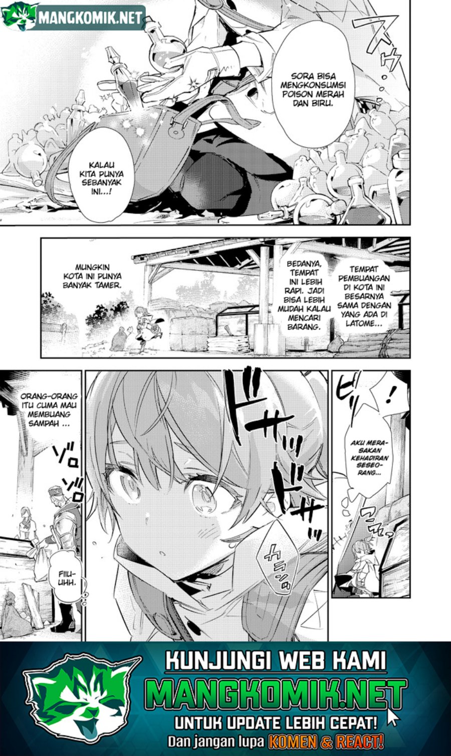 Saijaku Tamer wa Gomi Hiroi no Tabi wo Hajimemashita Chapter 16.2 - halaman 2