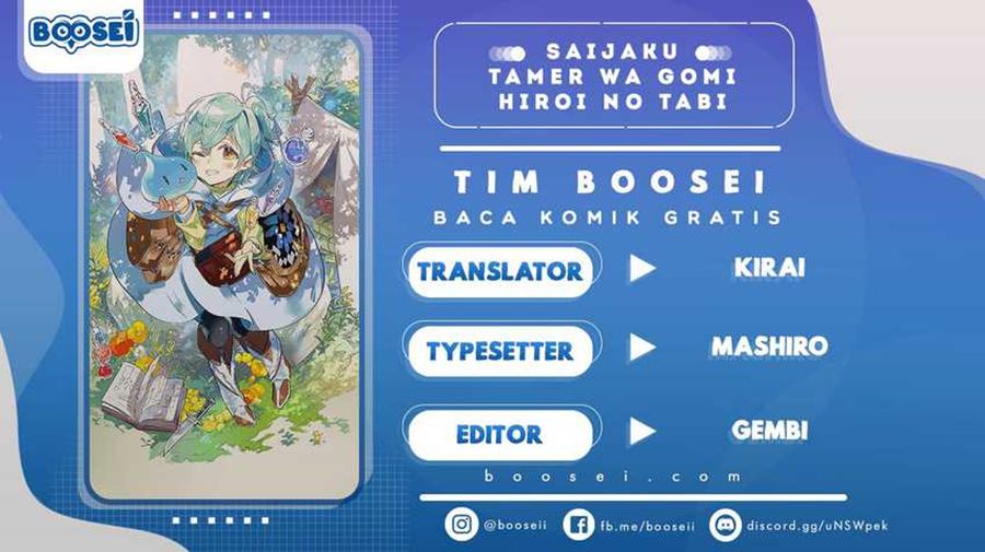 Saijaku Tamer wa Gomi Hiroi no Tabi wo Hajimemashita Chapter 6.2 - halaman 1