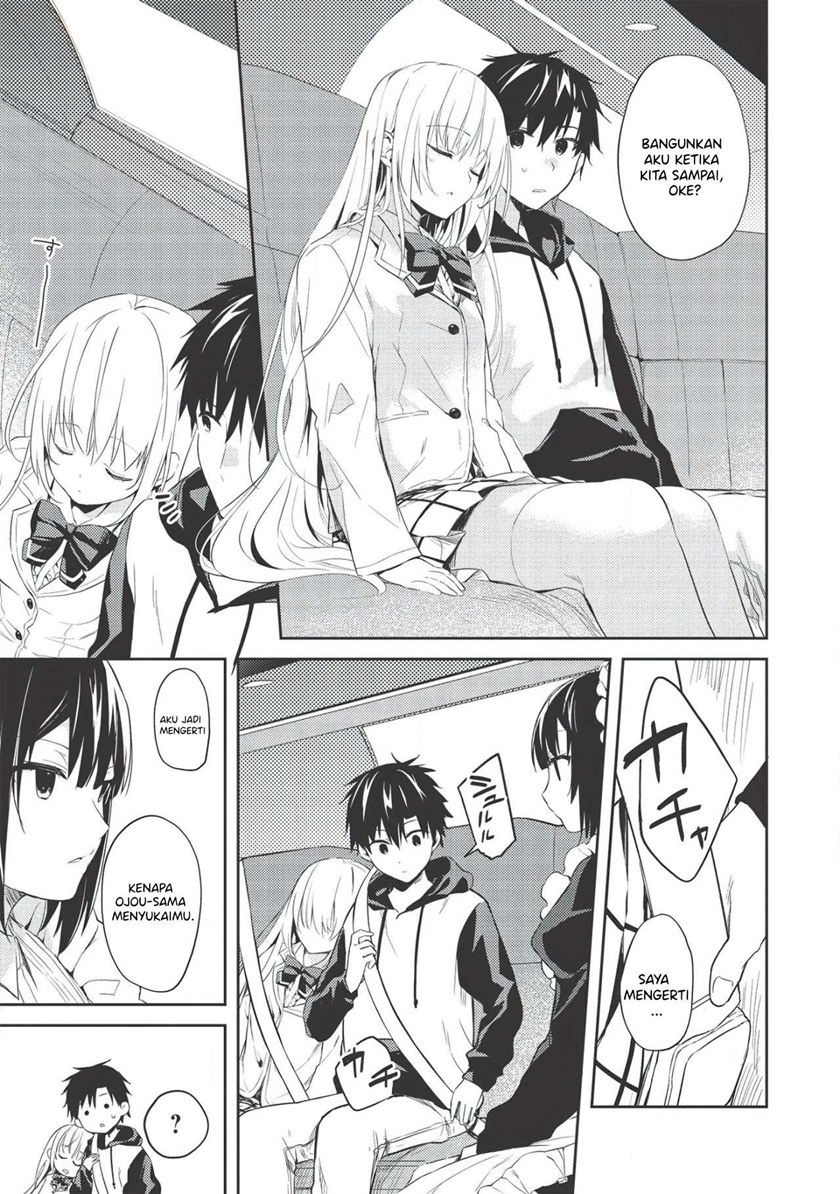 Saijo no Osewa ~Takane no Hana Darakena Meimon Kou de, Gakuin Ichi no Ojou-sama (Seikatsu Noryoku Kaimu) o Kagenagara Osewa suru Koto ni Narimashita~ Chapter 1 - halaman 33