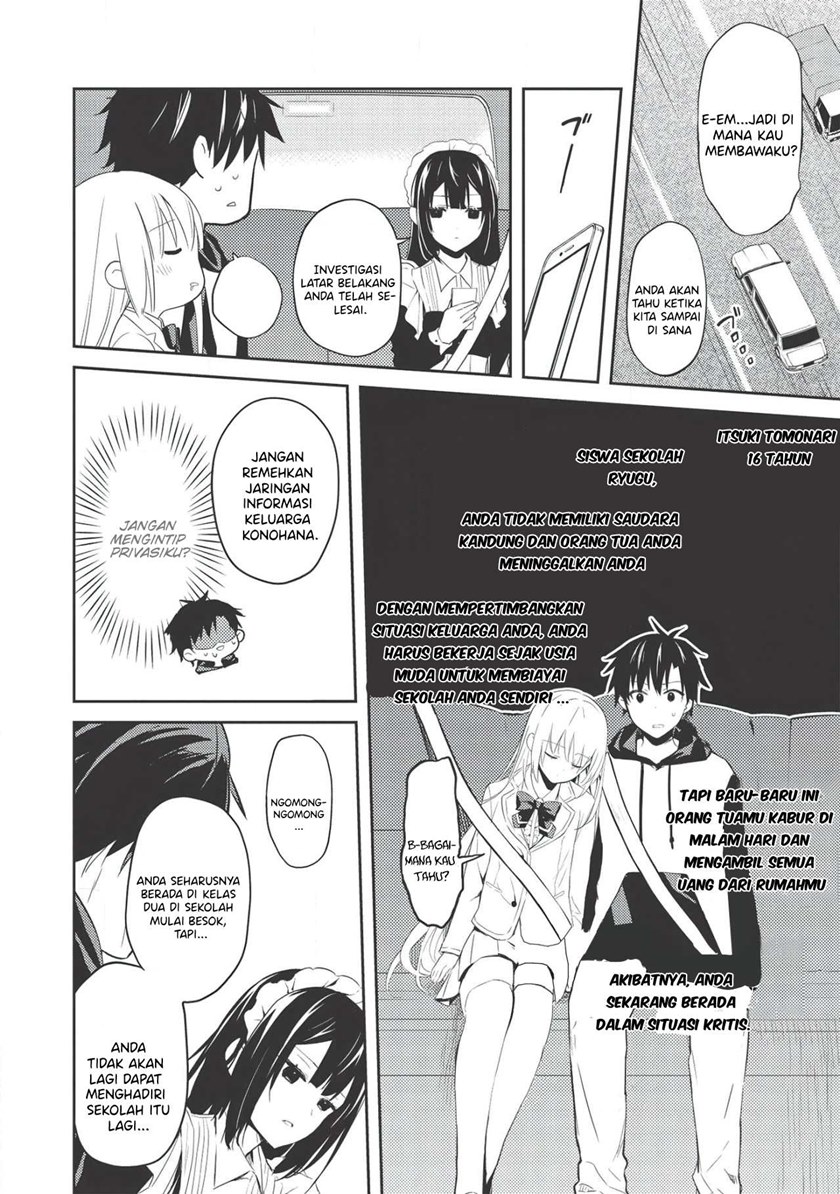 Saijo no Osewa ~Takane no Hana Darakena Meimon Kou de, Gakuin Ichi no Ojou-sama (Seikatsu Noryoku Kaimu) o Kagenagara Osewa suru Koto ni Narimashita~ Chapter 1 - halaman 34