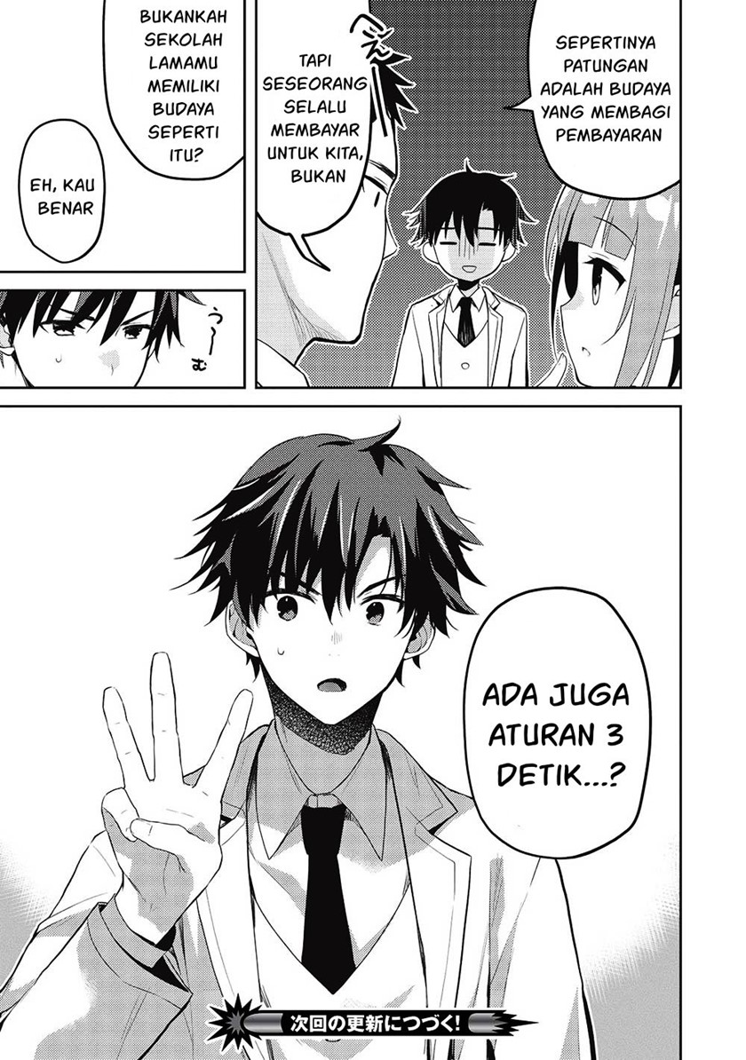 Saijo no Osewa ~Takane no Hana Darakena Meimon Kou de, Gakuin Ichi no Ojou-sama (Seikatsu Noryoku Kaimu) o Kagenagara Osewa suru Koto ni Narimashita~ Chapter 10 - halaman 30
