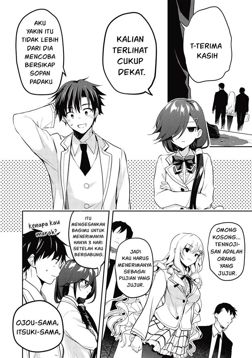 Saijo no Osewa ~Takane no Hana Darakena Meimon Kou de, Gakuin Ichi no Ojou-sama (Seikatsu Noryoku Kaimu) o Kagenagara Osewa suru Koto ni Narimashita~ Chapter 11 - halaman 11