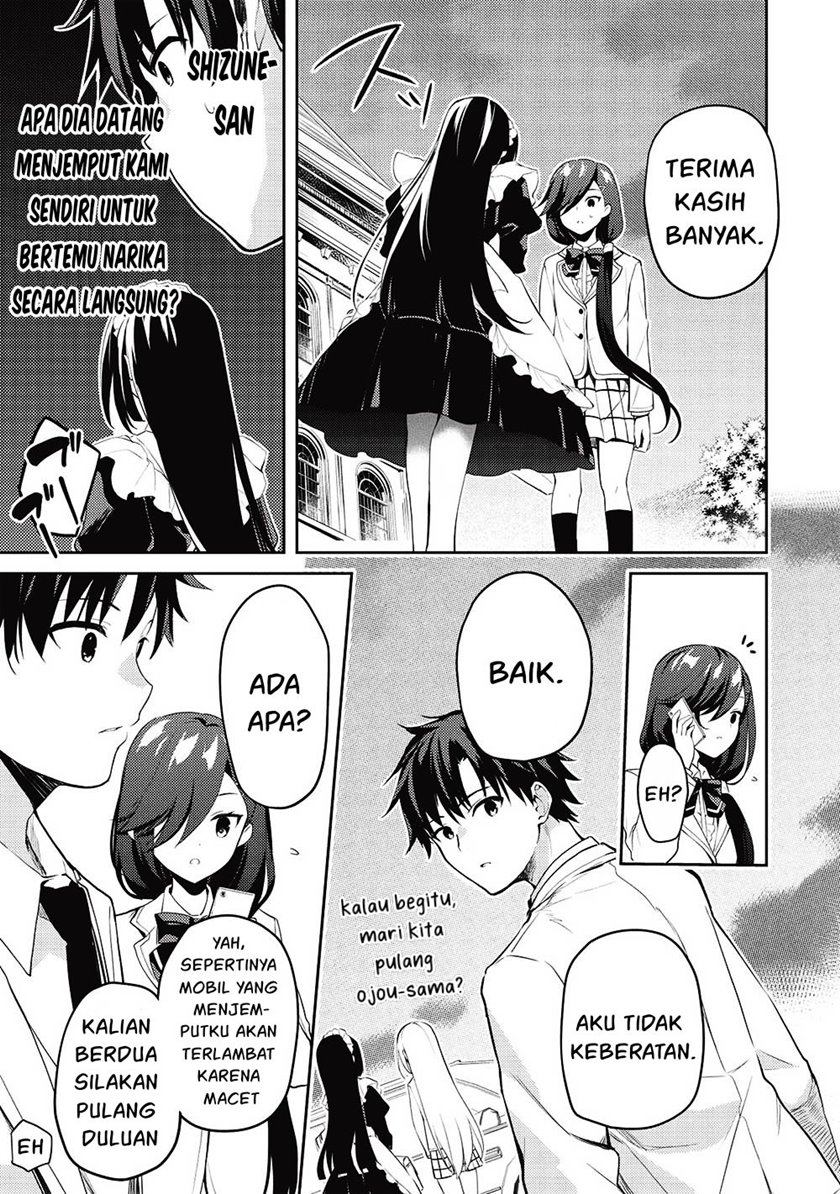 Saijo no Osewa ~Takane no Hana Darakena Meimon Kou de, Gakuin Ichi no Ojou-sama (Seikatsu Noryoku Kaimu) o Kagenagara Osewa suru Koto ni Narimashita~ Chapter 11 - halaman 14