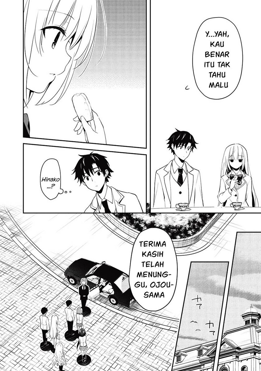 Saijo no Osewa ~Takane no Hana Darakena Meimon Kou de, Gakuin Ichi no Ojou-sama (Seikatsu Noryoku Kaimu) o Kagenagara Osewa suru Koto ni Narimashita~ Chapter 11 - halaman 7