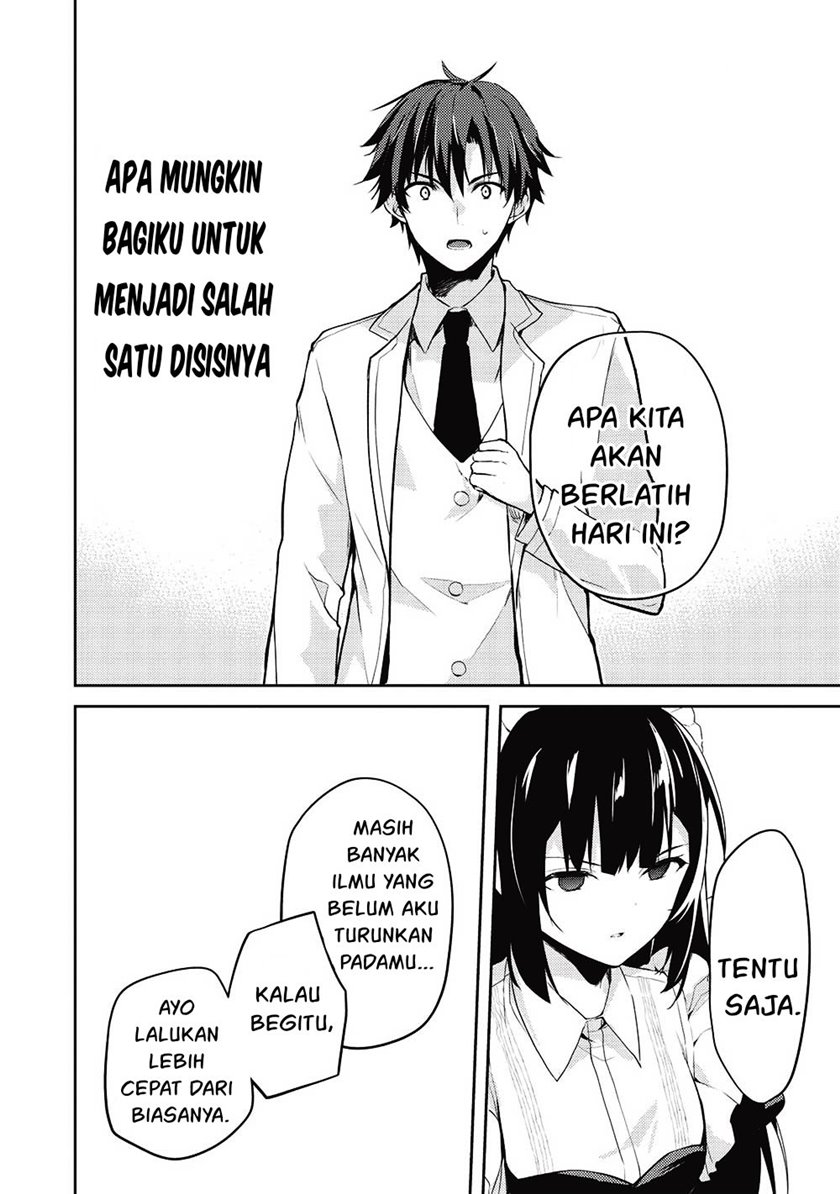 Saijo no Osewa ~Takane no Hana Darakena Meimon Kou de, Gakuin Ichi no Ojou-sama (Seikatsu Noryoku Kaimu) o Kagenagara Osewa suru Koto ni Narimashita~ Chapter 12 - halaman 19
