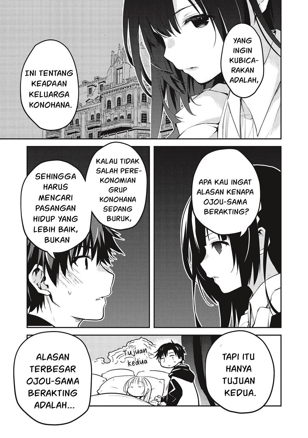 Saijo no Osewa ~Takane no Hana Darakena Meimon Kou de, Gakuin Ichi no Ojou-sama (Seikatsu Noryoku Kaimu) o Kagenagara Osewa suru Koto ni Narimashita~ Chapter 13 - halaman 14