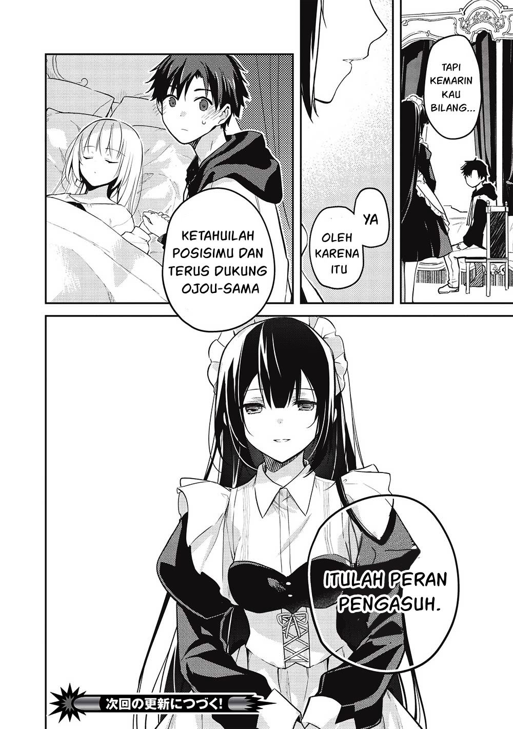 Saijo no Osewa ~Takane no Hana Darakena Meimon Kou de, Gakuin Ichi no Ojou-sama (Seikatsu Noryoku Kaimu) o Kagenagara Osewa suru Koto ni Narimashita~ Chapter 13 - halaman 21